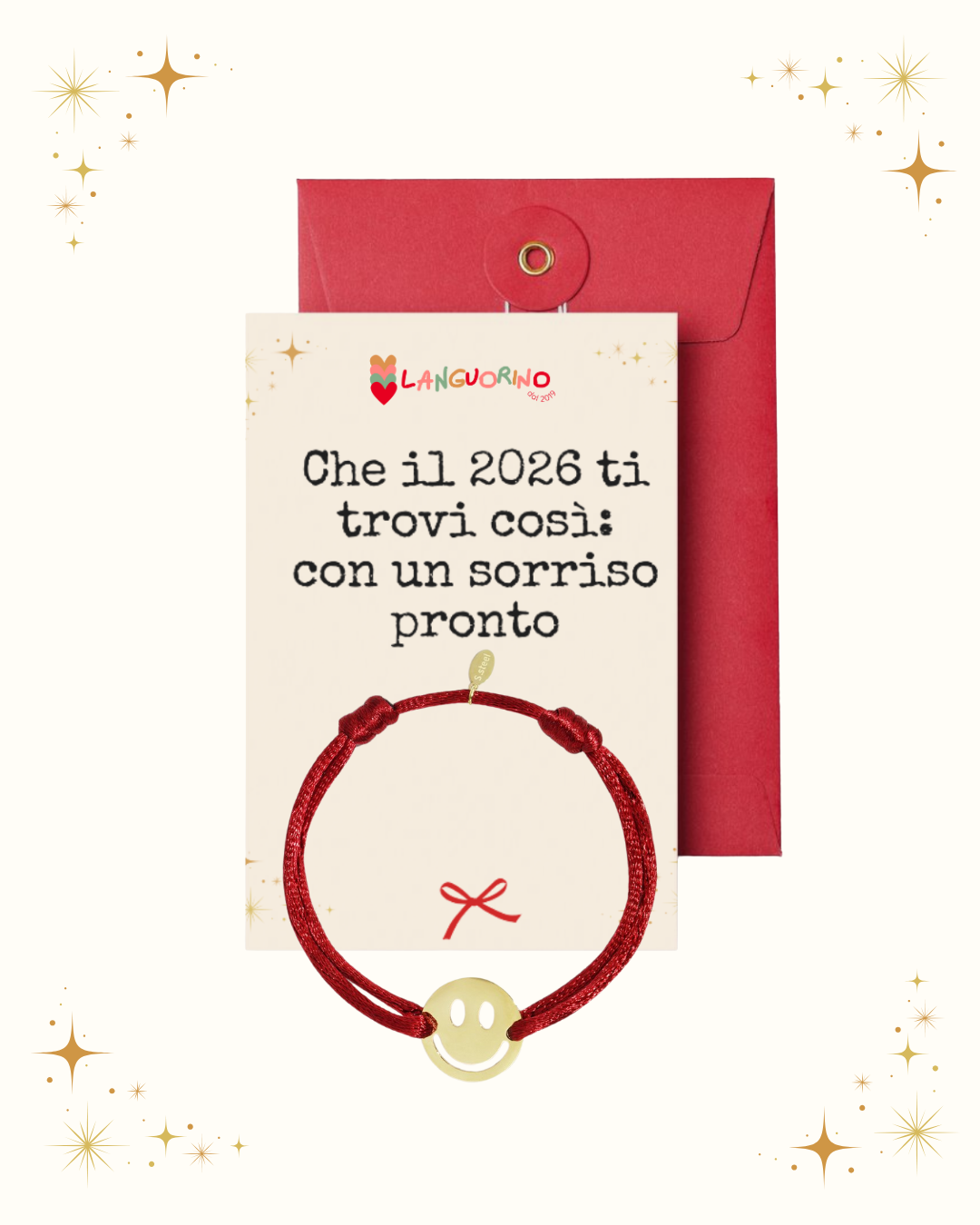 Amuleto 2026 - Braccialetto portafortuna