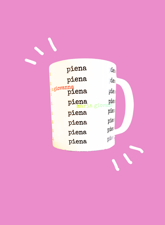 Tazza Linus - Trash - PIENA (MARIA GIOVANNA)