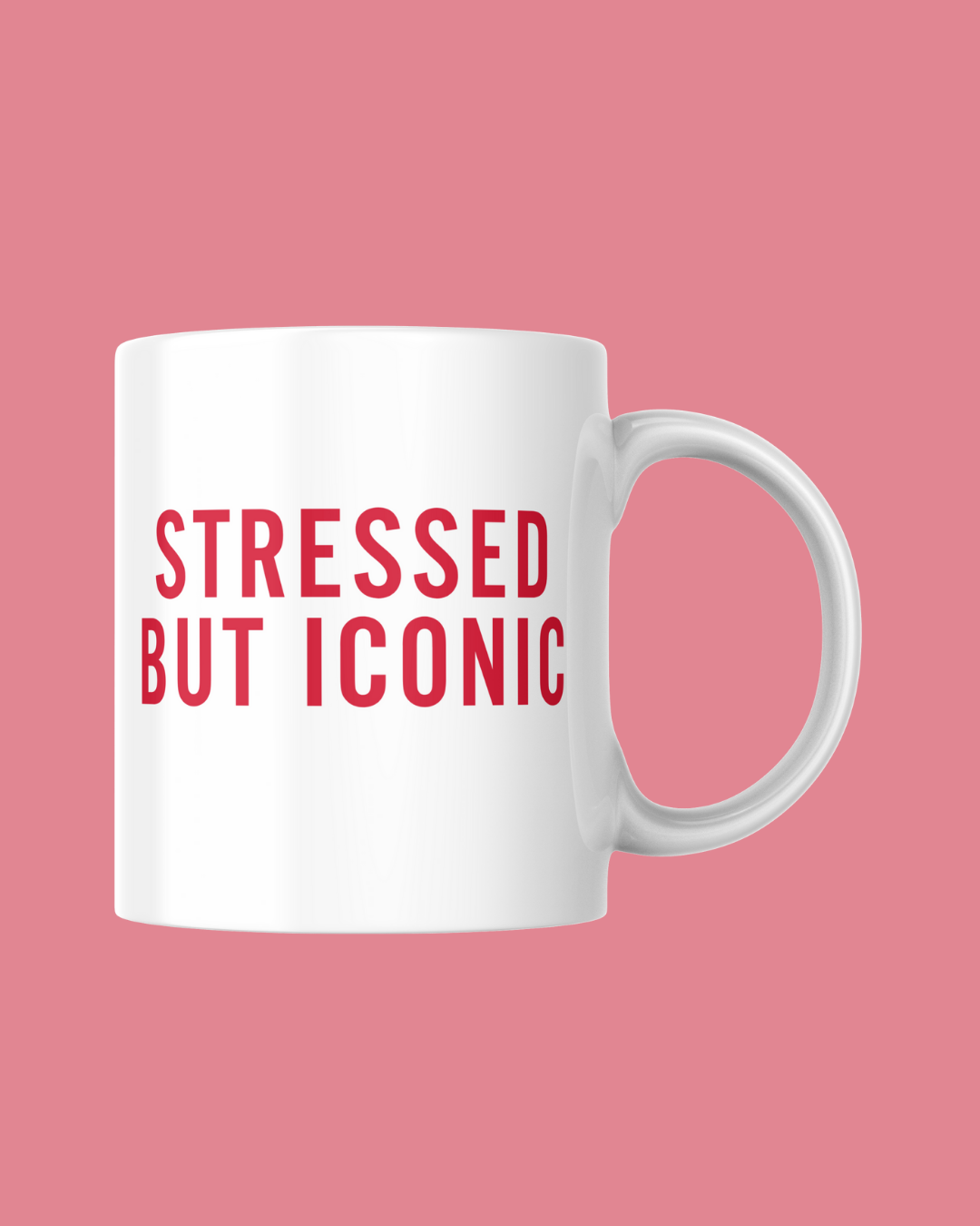 TAZZA Stressed but iconic