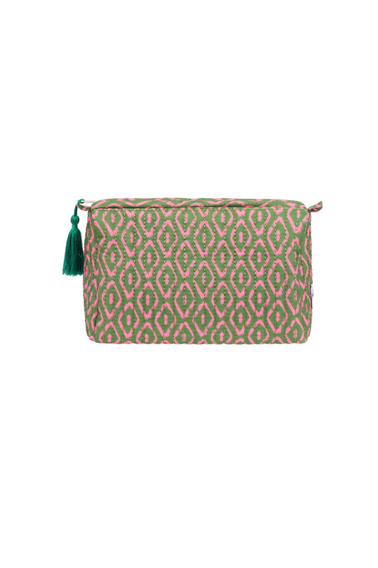 TROUSSE retrò verde e rosa