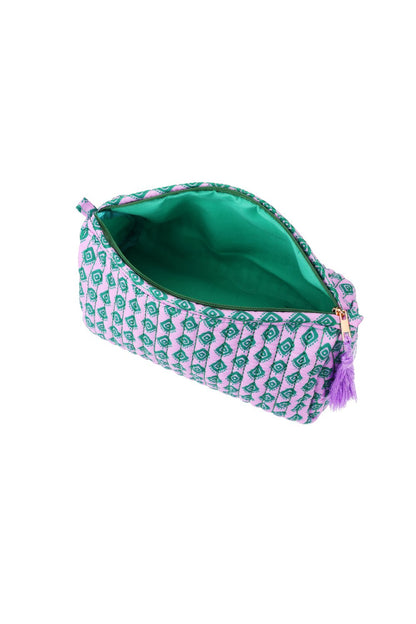 TROUSSE retrò lilla e verde