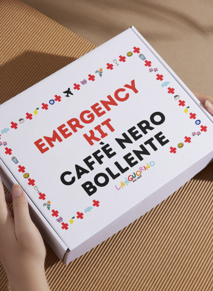 Emergency Kit Coffee... hot black or so!