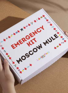 Emergency Kit Moscow Mule... (quello nel bicchiere di rame, si).