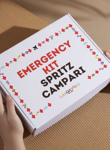 Emergency Kit Red like Campari... (spritz, if desired)