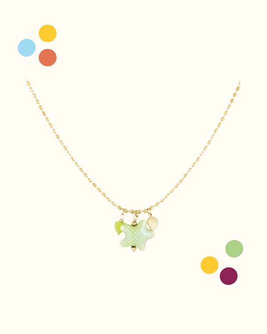 Collana verde mare
