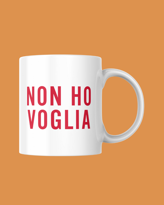 TAZZA Non ho voglia