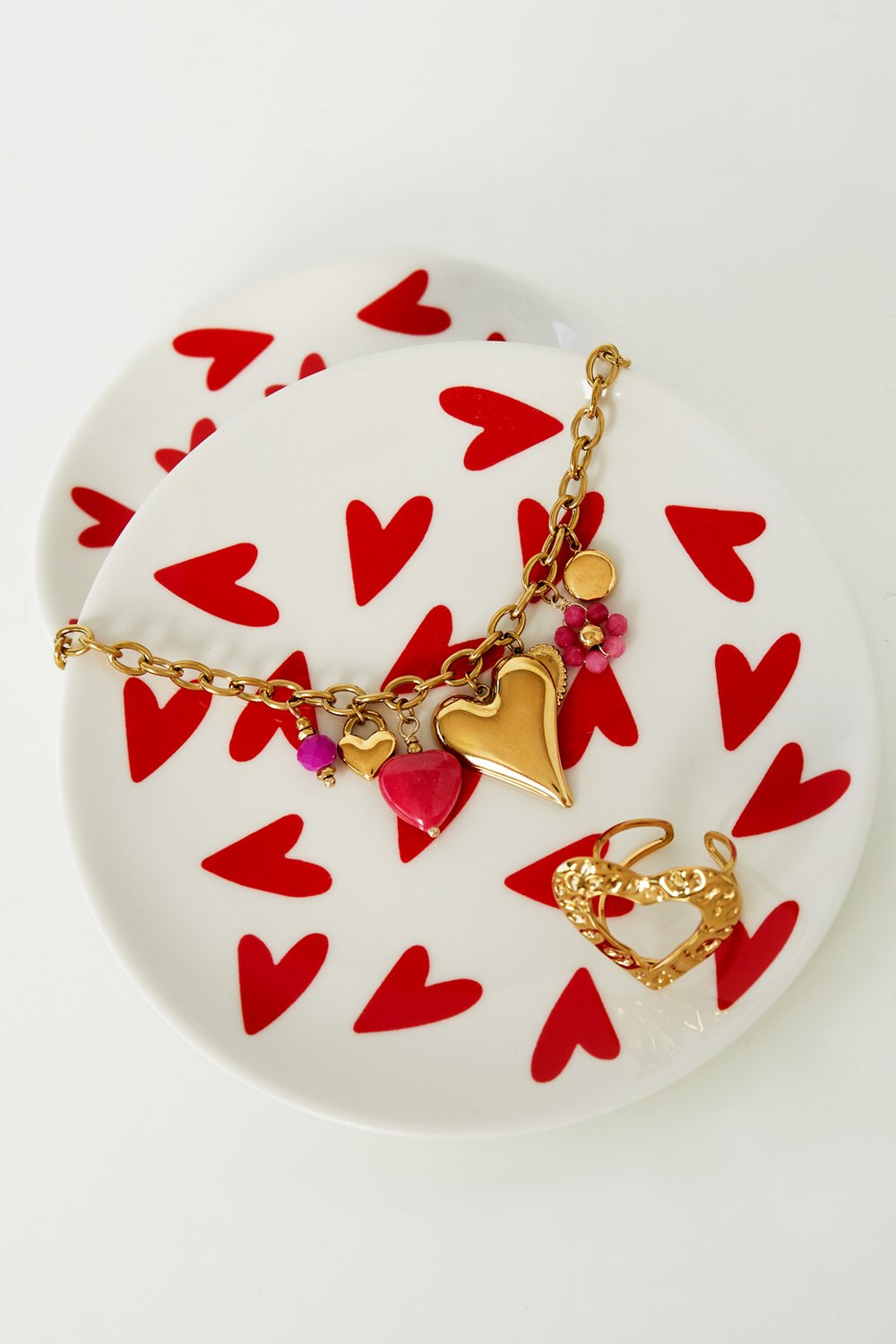 Piattino PORTAGIOIE cuori