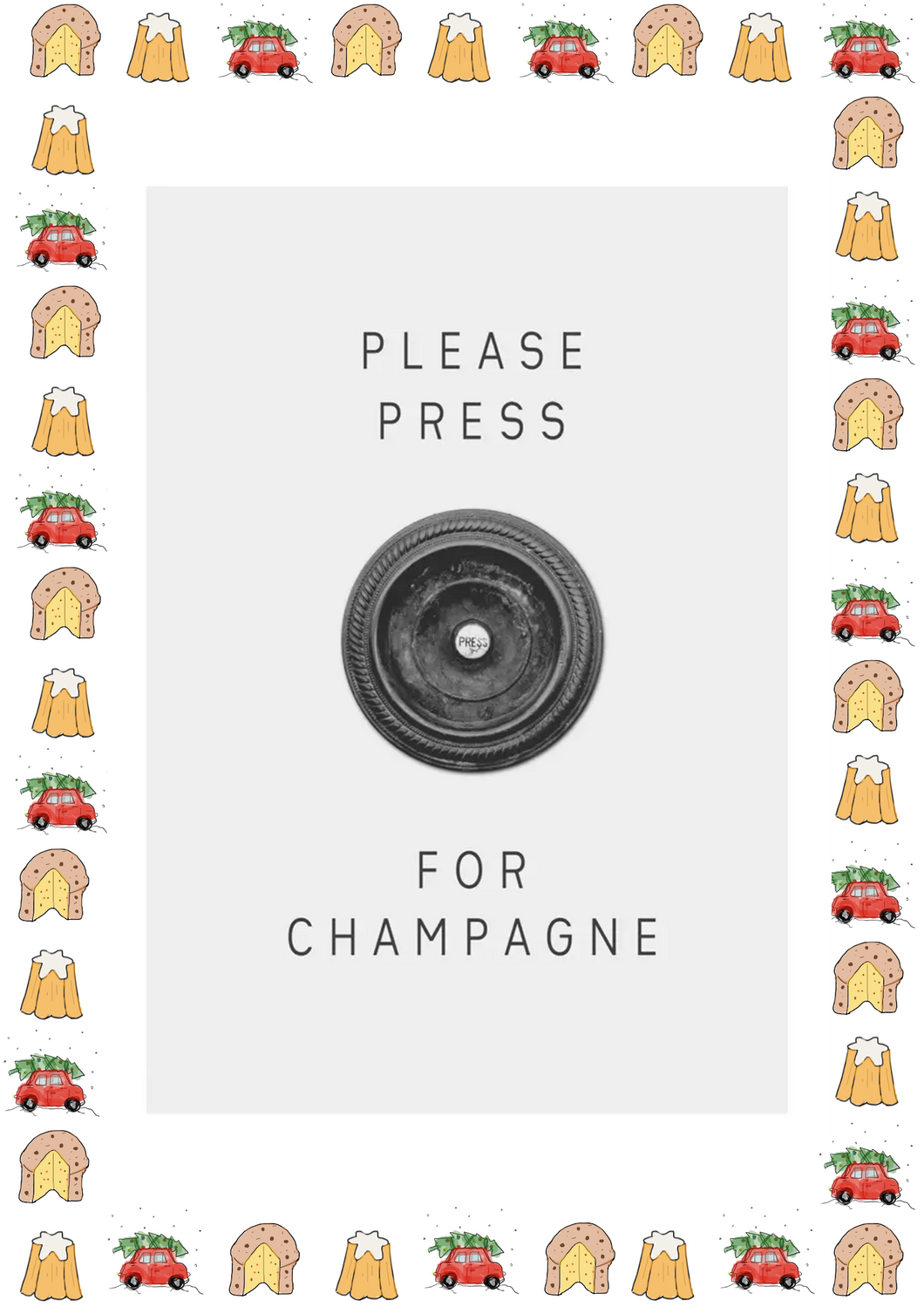 Stampa da appendere - Press for Champagne