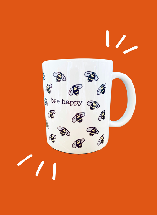 Linus mug - BEE HAPPY 