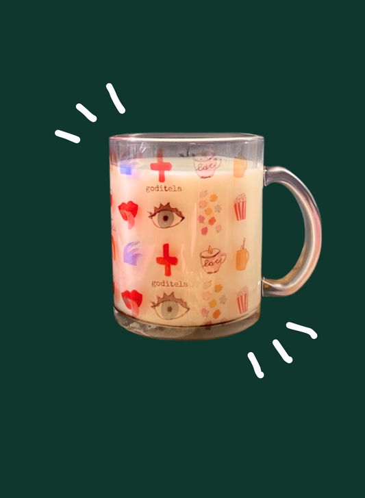 Tazza in vetro - GODITELA