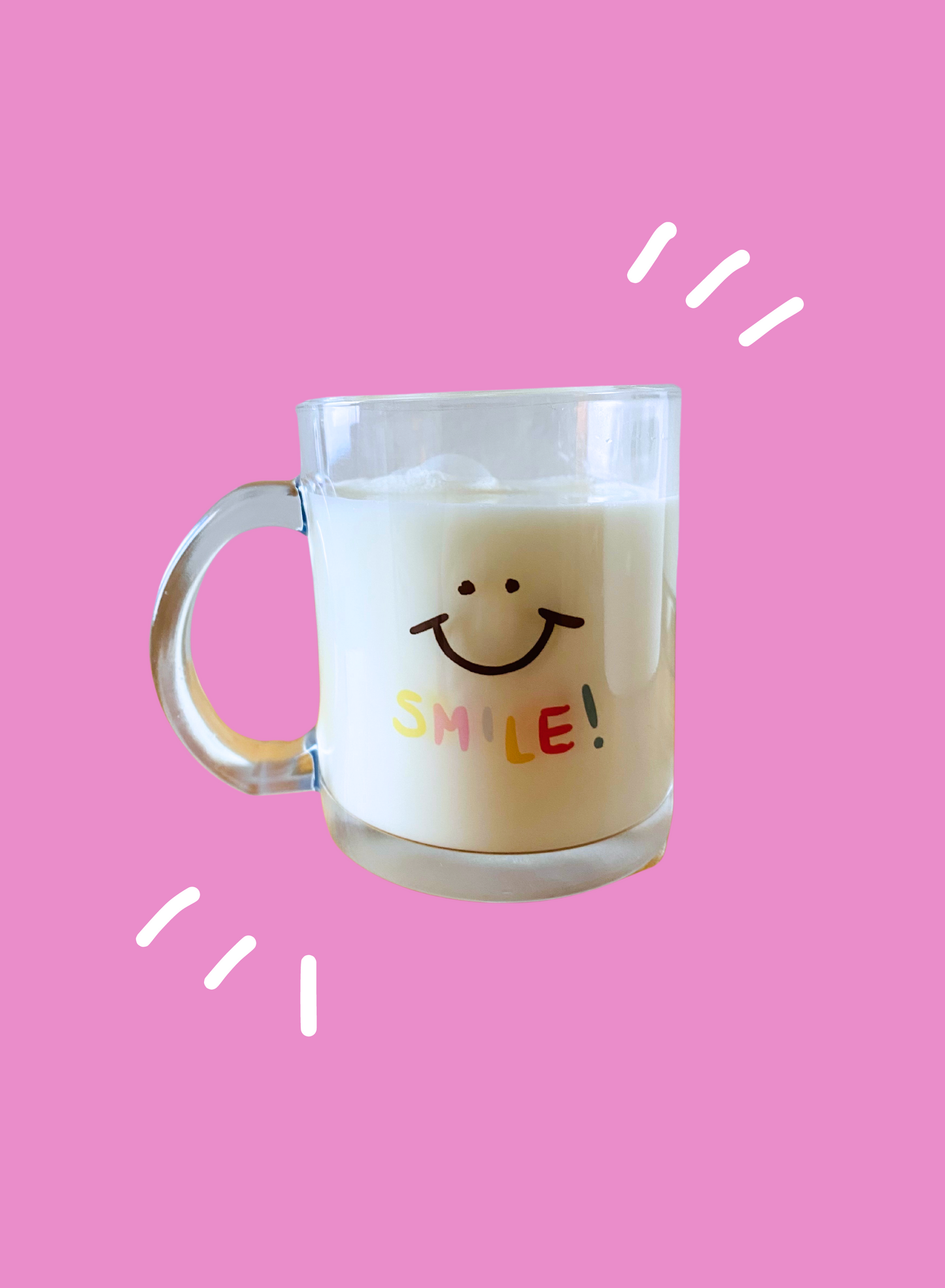 Tazza in vetro - SMILE