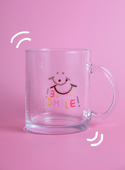Tazza in vetro - SMILE