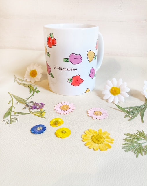 Tazza Linus - Ri-fioriremo - FIORI SELVATICI