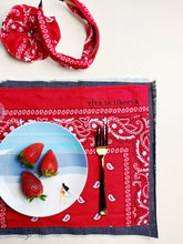 Load image into Gallery viewer, All you need is a placemat! - BANDANA EDITION PLACEMAT