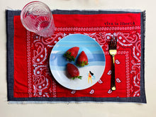 Load image into Gallery viewer, All you need is a placemat! - BANDANA EDITION PLACEMAT